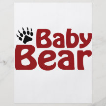 Baby-Bärentatze Flyer