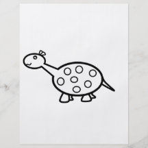 Baby Dino Flyerbedruckung