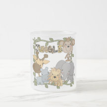 Baby-Dschungel-Tier-T-Shirts und Geschenke Tasse