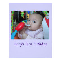Baby-Einladungs-Mitteilung