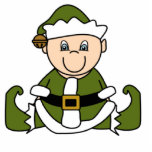 Baby-Elf-Verzierung Photofiguren
