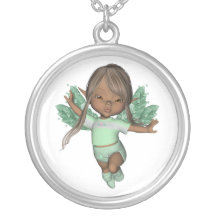 Baby-feenhafte Elfenhalskette