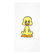 Baby-gelbe Ente Foto Karte