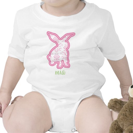 Baby-Geschenk - wenig Häschen T-shirts
