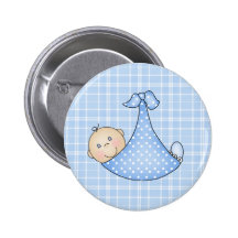 Baby in der Decke Buttons