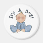 Baby in der Lagerschwelle ist es ein Junge Magnete