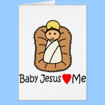 Baby-Jesus-Herz (Lieben) ich karten