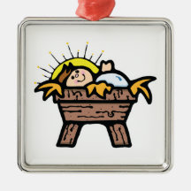 Baby Jesus Weinachtsornamente