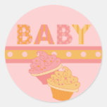 Baby-Kuchen Runder Sticker