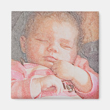 Baby-Magnet Kühlschrankmagnete