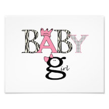 Baby - Mitteilung - Bild - Wandbehang Fotodruck