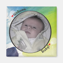 Baby-Mitteilung Kühlschrankmagnet