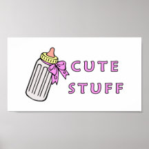 Baby-niedliches Material Plakatdruck