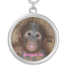 Baby-Orang-Utan in Borneo Amulett