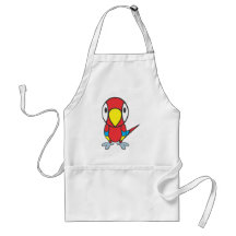 Baby-Papagei Schürze