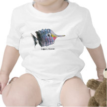 Baby-personalisierte Säuglings-Schmetterlings-Fisc Body