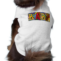 BABY ~ PERSONALISIERTES BGLETTERS ~ PET-WARE FÜR H HUND T-SHIRT