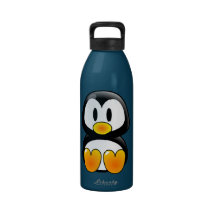 Baby-Pinguin-Smoking-Wasserflasche