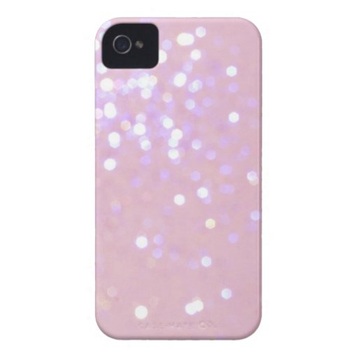 Baby-Rosa-/weißeGlitter iPhone 4 Abdeckung Case-Mate iPhone 4 Hüllen