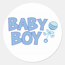 Baby Runder Sticker