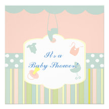 Baby Shower Personalized Announcements
