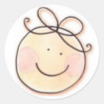 Baby-Smiley-Aufkleber