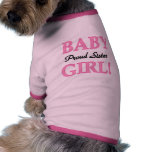 Baby-stolze Schwester-T-Shirts und Geschenke Haustier Tshirt