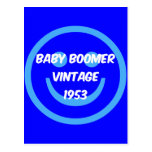 Babyboomer 1953 postkarte