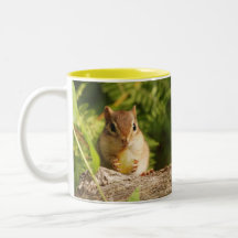 BabyChipmunk mit Imbiss Tee Tasse
