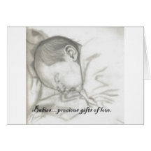 Babydrawing Karte