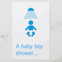Babydusche Flyerdruck