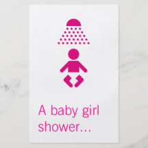 Babydusche Personalisierte Flyer