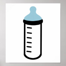 Babyflasche Plakate