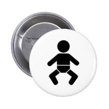 Babyikone Anstecknadel