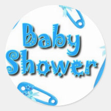 Babyparty-Aufkleber