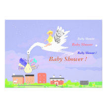 Babyparty-Einladungs-Karten