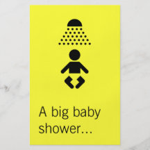 Babyparty Individuelle Flyer