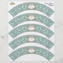 Babyparty-Kuchen-Dekor - königliche Prinzessin Cro Flyer Druck