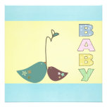 Babyparty laden ein einladung