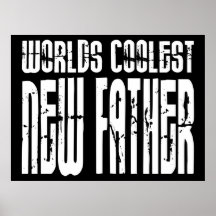 Babyparty-neue Vatis: Weltcoolster neuer Vater Poster
