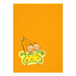 Babyparty (Zwillinge) Personalisierte Einladungskarte
