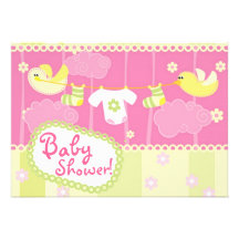 Babypartyeinladung - Mädchen