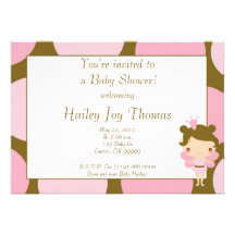 babyshoweYou're eingeladen zu einer Babyparty! , w Einladungskarte