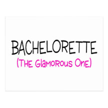 Bachelorette das bezaubernde postkarte