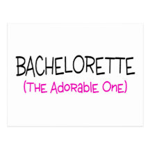Bachelorette das entzückende postkarten