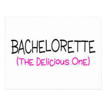 Bachelorette das köstliche postkarte