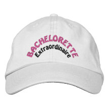 Bachelorette Extraordinaire Bestickte Baseballmütze