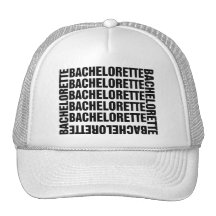 Bachelorette (multitext) trucker cap
