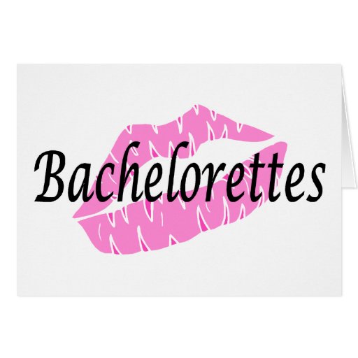 Bachelorettes Grußkarte