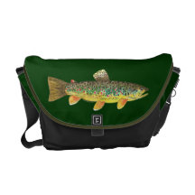 Bachforelle-Fischen Kuriertaschen